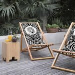 Marilyn Monroe Katlanabilir Şezlong - SZL03 - Görsel 4