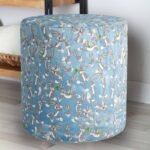 Mavi Bugs Bunny Puf - Görsel 2