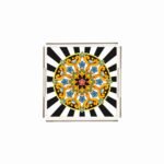 Modern Figüratif Pleksi Tepsi - PT2112 - 25x25cm - Görsel 2