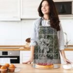 Modern Heykel Tasarımlı Mutfak Önlüğü