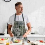 Modern Heykel Tasarımlı Mutfak Önlüğü - Görsel 2