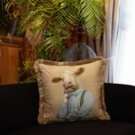 Mr. Cow Yastık - EY372 - Görsel 4