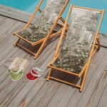 Orman Tasarımlı Şezlong - SZL310