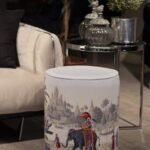 Otantik Manzara Tasarımlı Puf - Görsel 3