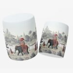 Otantik Manzara Tasarımlı Puf - Görsel 5