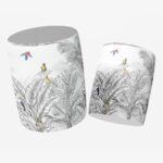 Palmiye Yaprak Tasarımlı Puf - Görsel 4