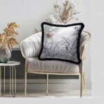 Palmiye Yaprak Tasarımlı Yastık - EY307