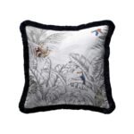 Palmiye Yaprak Tasarımlı Yastık - EY307 - Görsel 4