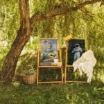 Papağan Tasarımlı Katlanabilir Şezlong - SZL31 - Görsel 6