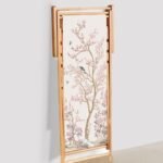 Pembe Çiçek Tasarımlı Şezlong - SZL304 - Görsel 5