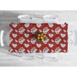 Red Rose Masa Örtüsü 160x220cm