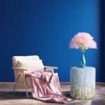 Renkli Çiçek Detaylı Puf - Görsel 2