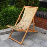 Renkli Çiçek Detaylı Şezlong - SZL306 - Görsel 6