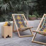 Renkli Katlanabilir Şezlong - SZL06 - Görsel 6