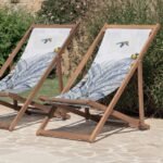 Renkli Kuş Detaylı Şezlong - SZL307 - Görsel 2