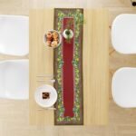 Renkli Limon Desenli Runner 140x45CM