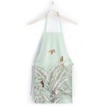 Renkli Palmiye Yaprak Detaylı Mutfak Önlüğü