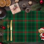 Santa Teddy Kumaş Amerikan Servis 4'lü Set 35X50CM - Görsel 7