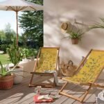 Sarı Bahçe Katlanabilir Şezlong - SZL15 - Görsel 9