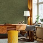 Sarı Çiçek Tasarımlı Puf - Görsel 4