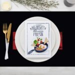 The Batman Black Kumaş Amerikan Servis 4'lü Set 35X50CM - Görsel 2