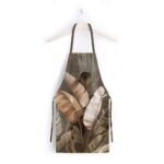 Tropikal Yaprak Tasarımlı Mutfak önlüğü - Görsel 2