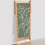 Yeşil Çiçek Tasarımlı Şezlong - SZL314 - Görsel 10