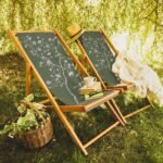 Yeşil Çiçek Tasarımlı Şezlong - SZL314 - Görsel 8