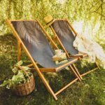 Yeşil Palmiye Yaprak Detaylı Şezlong - SZL312 - Görsel 4