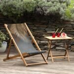 Yeşil Palmiye Yaprak Detaylı Şezlong - SZL312 - Görsel 6