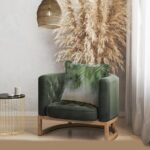 Yeşil Palmiye Yapraklar Yastık - EY312 - Görsel 3