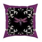 Yusufçuk Kuşu Desenli Yastık - EY254-3 - Görsel 4