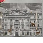 Zoo Design Kumaş Amerikan Servis 4'lü Set 35X50CM - Görsel 3