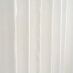 Ekru Foldet Keten Desen Tül Perde | Calvora - Görsel 4